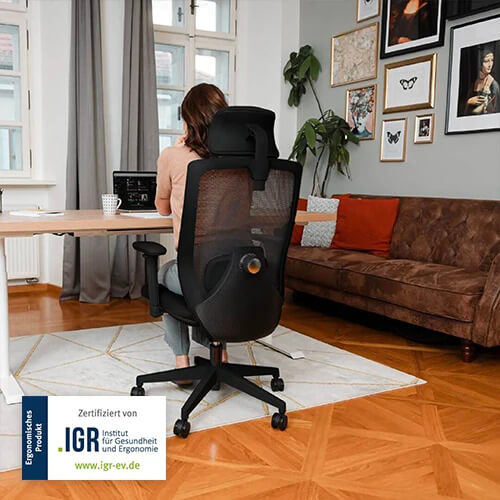 Liftor Space ergonomikus irodai szék, fekete